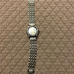 Vintage Fossil Star Master watch; two-tone band